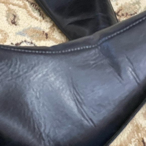Manolo Blahnik leather Knee boots in black leather Size 35 - Picture 10 of 15